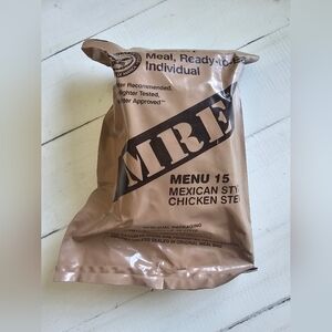 MRE Meal: Mexican Style Chicken Stew